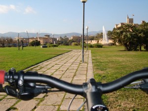 Palma in bicicletta Parc-de-la-Mar